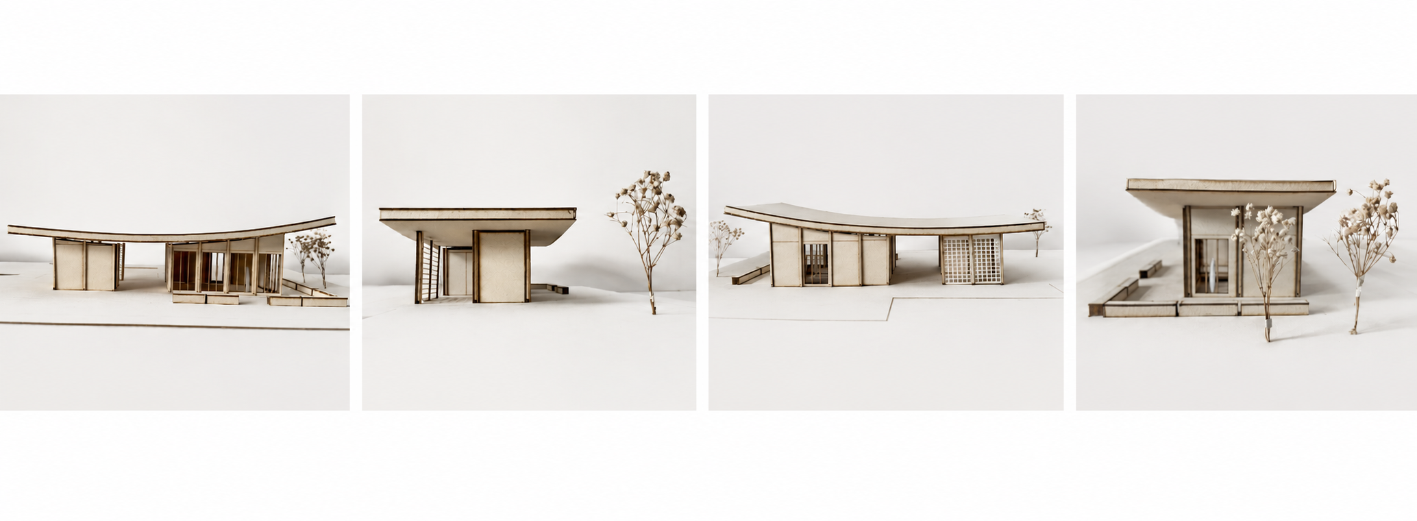 Four views of the Habitan physical model