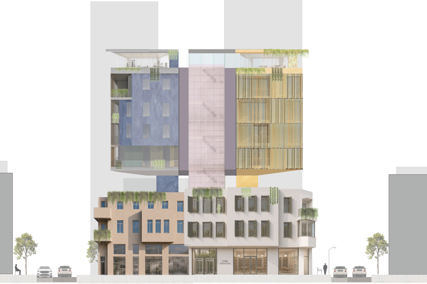 Levinsky Street facade