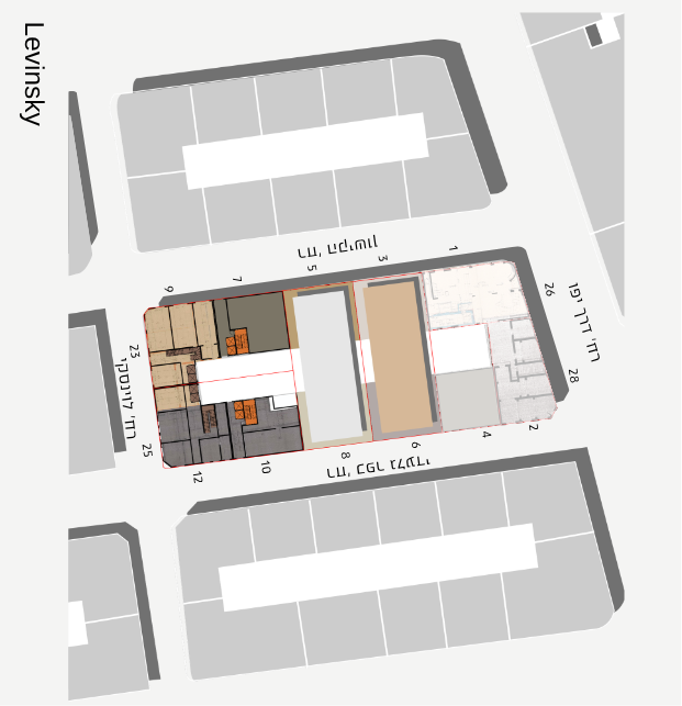 Levinsky Street circulation plan