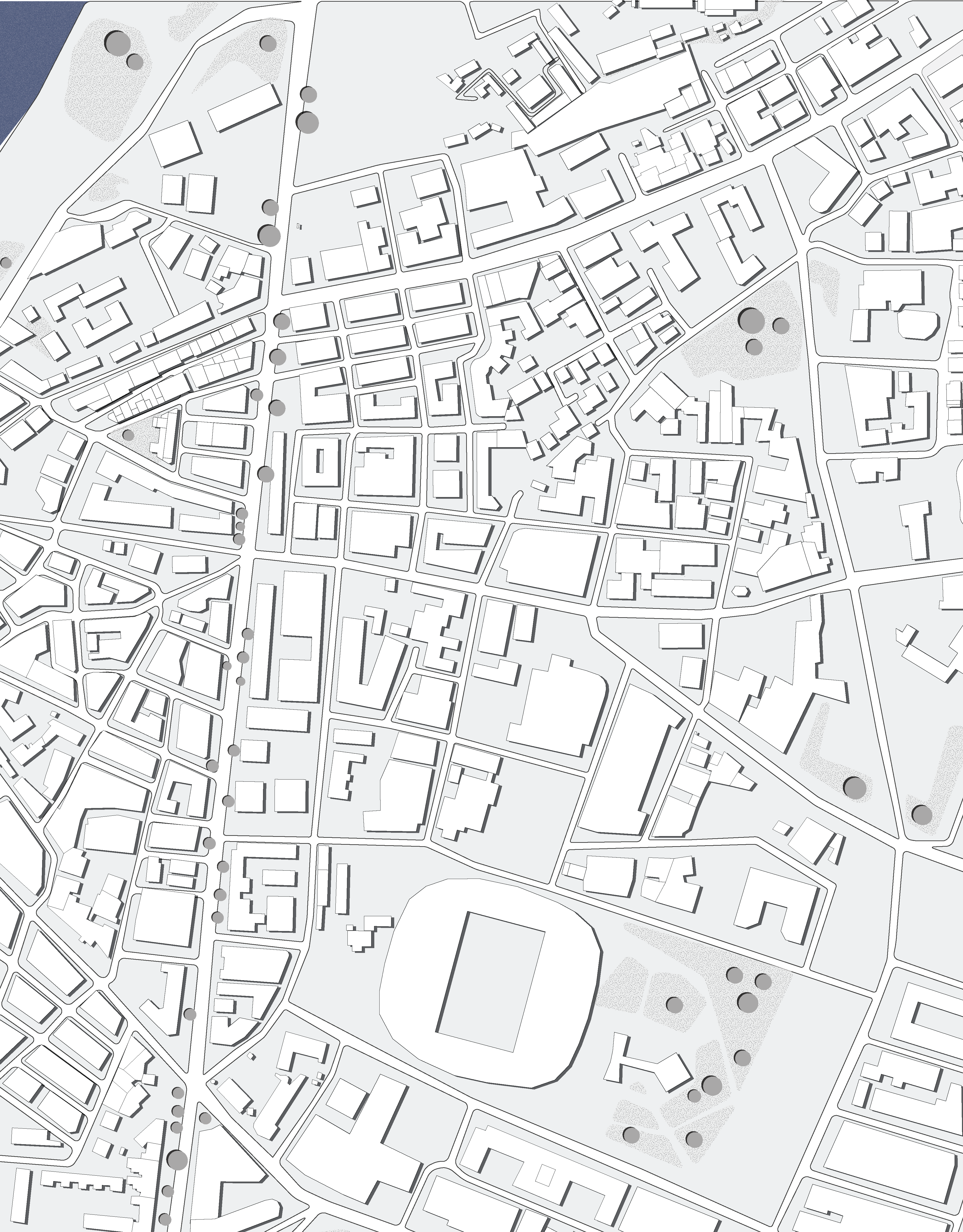 Existing urban fabric plan