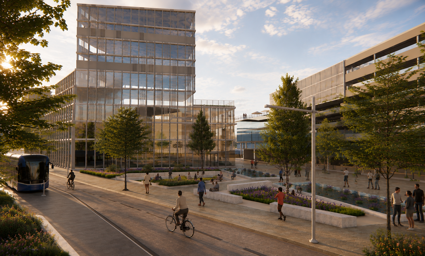 Proposed public-space view